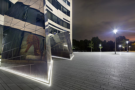 KÖ-Bogen, Düsseldorf; LED Drainlight
