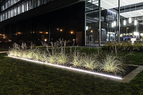 MHK-Group HQ, Dreieich; LED Lightline