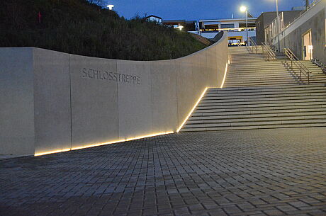 Schlosstreppe Bensberg; LED Lightline type LLF12.30