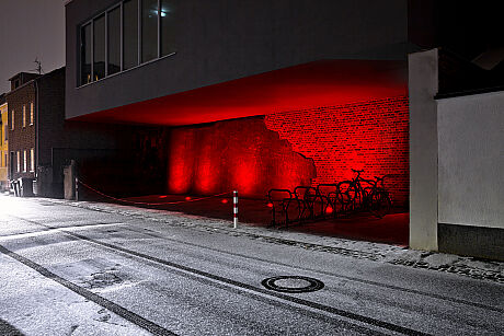 Kulturhof, Euskirchen Kulturhof, Euskirchen; LED Ground-level Spot; LED Lightline