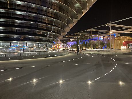 Mobility Pavilion, EXPO 2020 Dubai; LED Lightline