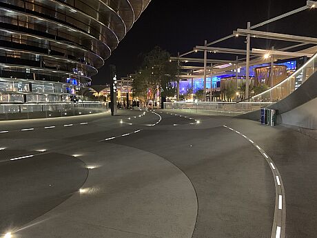 Mobility Pavilion, EXPO 2020 Dubai; LED Lightline