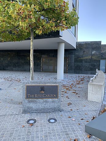 Ritz Carlton; linear gratings